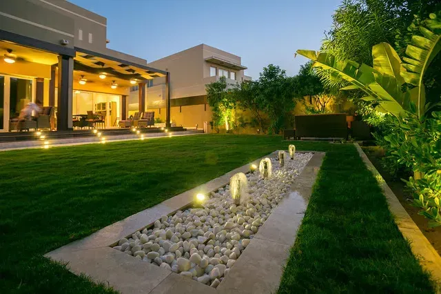 villa landscaping in Dubai